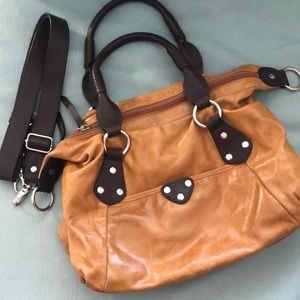 Ellington leather (Italian leather) hobo bag.